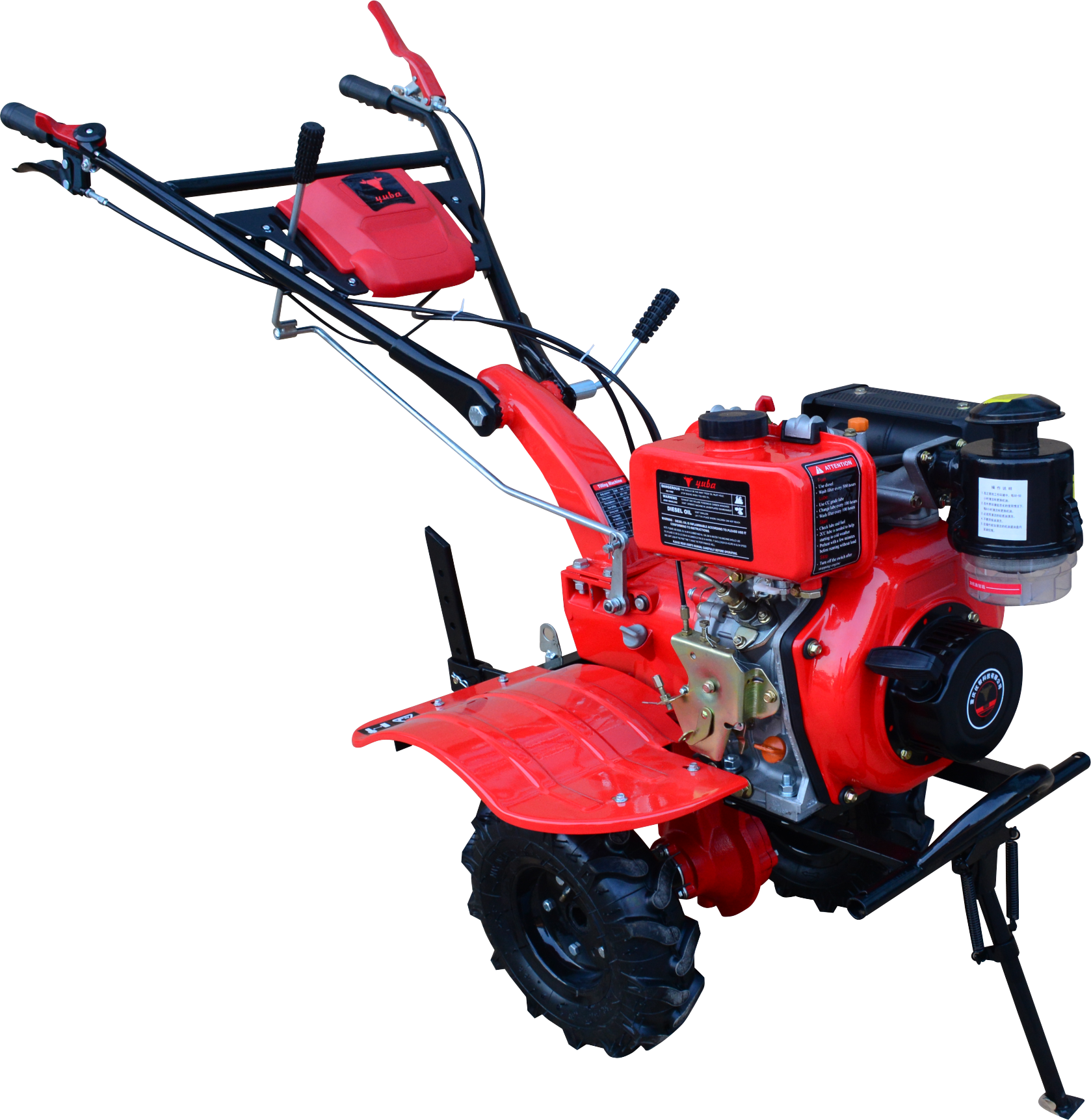 Diesel Engine Power Tiller with Gear Transmission