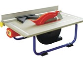 Compact Tile Saw with Water Recirculation