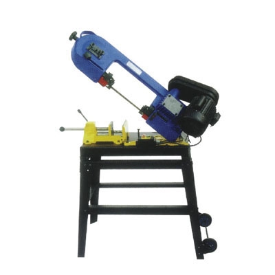 Electrically Powered Band Saw on Wheeled Stand