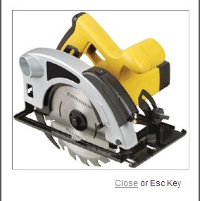 Corded Circular Saw for Woodworking