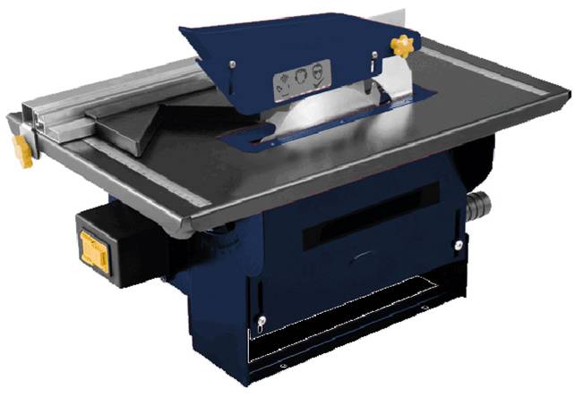 Compact Tile Saw with Water Cooling