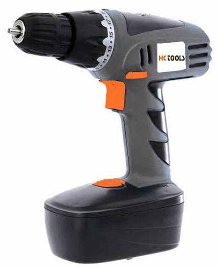 Cordless Power Drill with Rechargeable Battery