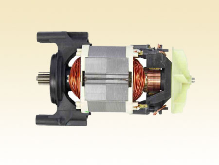 Brushed Electric Motor for Power Tools