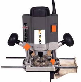 Electric Wood Router with Adjustable Depth