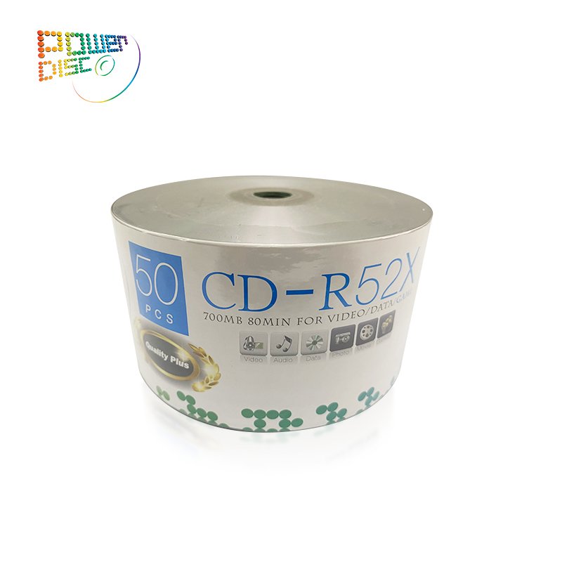 Powerdisc Recordable high quality CD-R 50pcs shrink wrap - Image 2