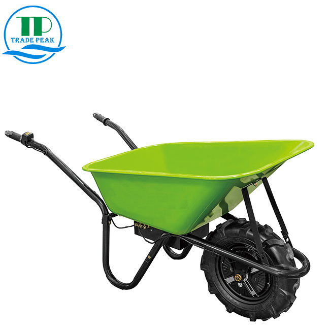 Electric Powered Wheelbarrow with Brushless Motor