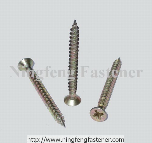 Pozi Drive Double Countersunk Chipboard Screw