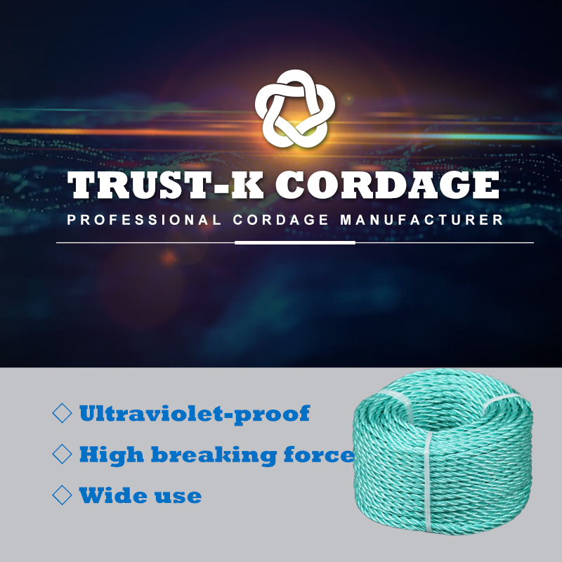 3-Strand Twisted Polypropylene Rope