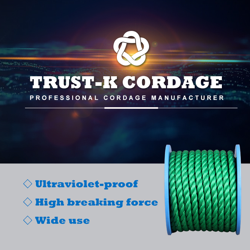 3-Strand Twisted Polypropylene Rope