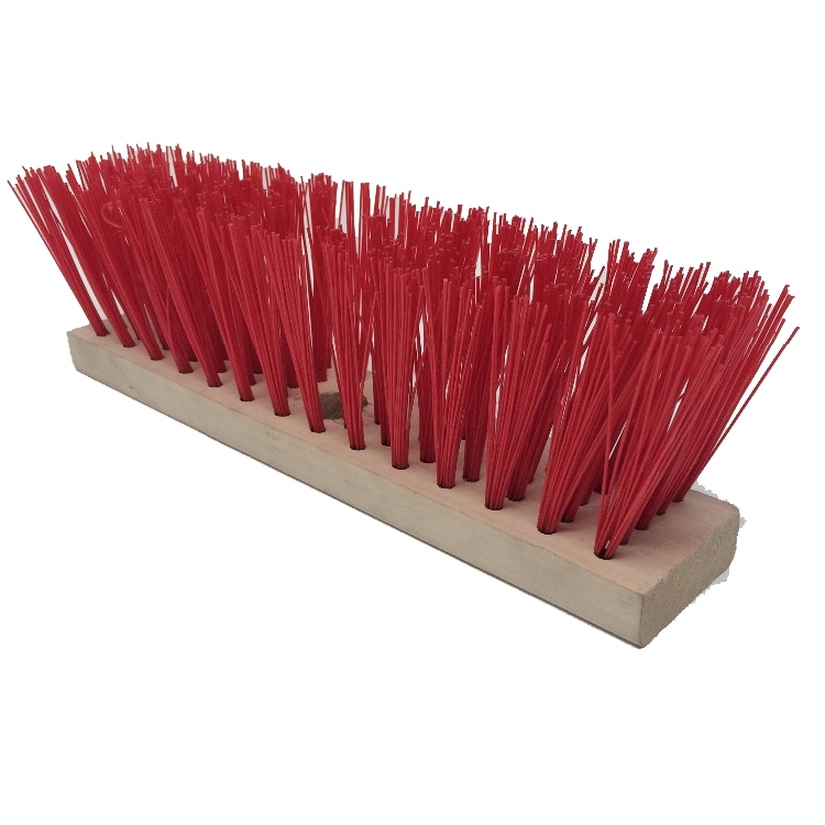 Floor Scrub Brush with Wooden Handle
