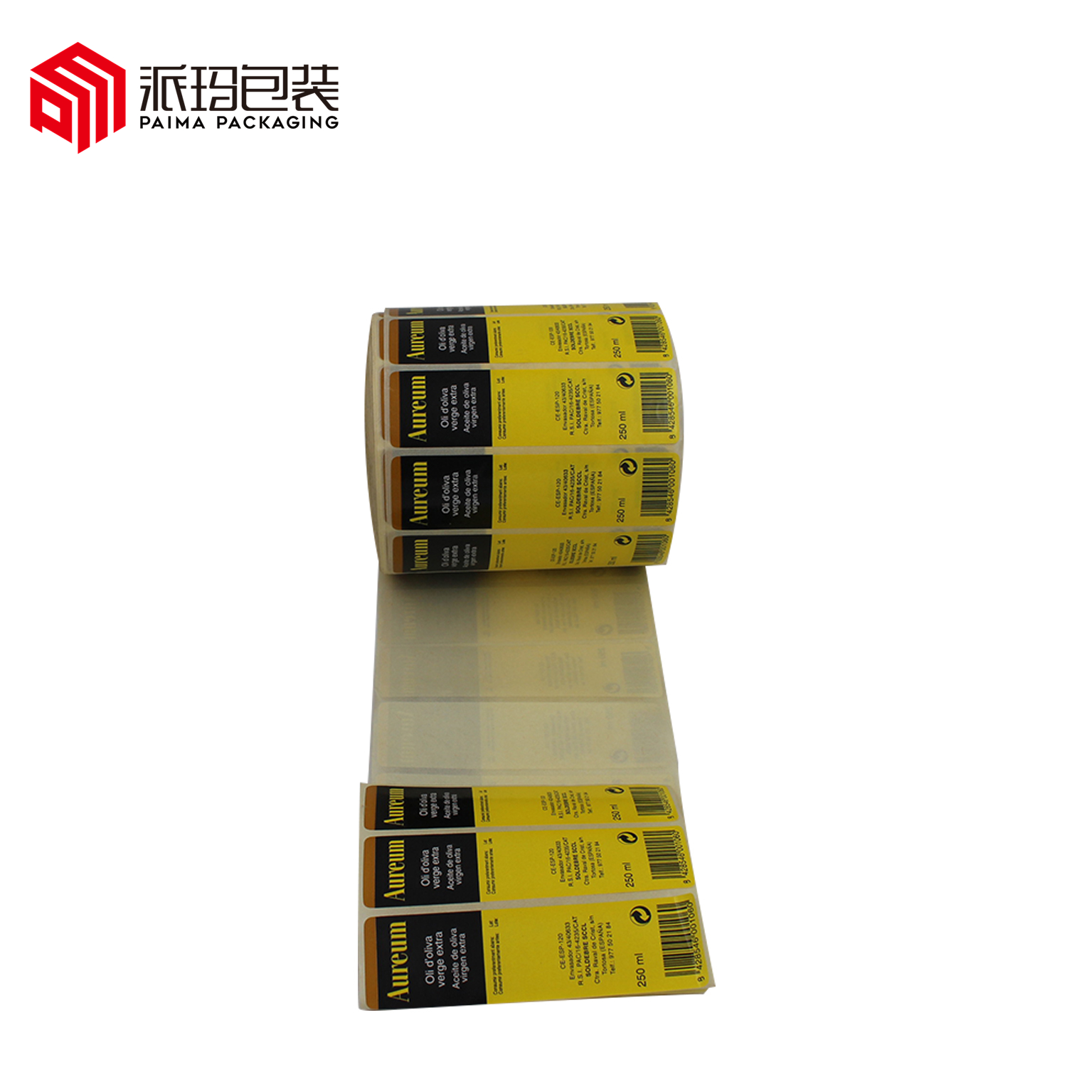 PP/Paper Adhesive label - Image 2