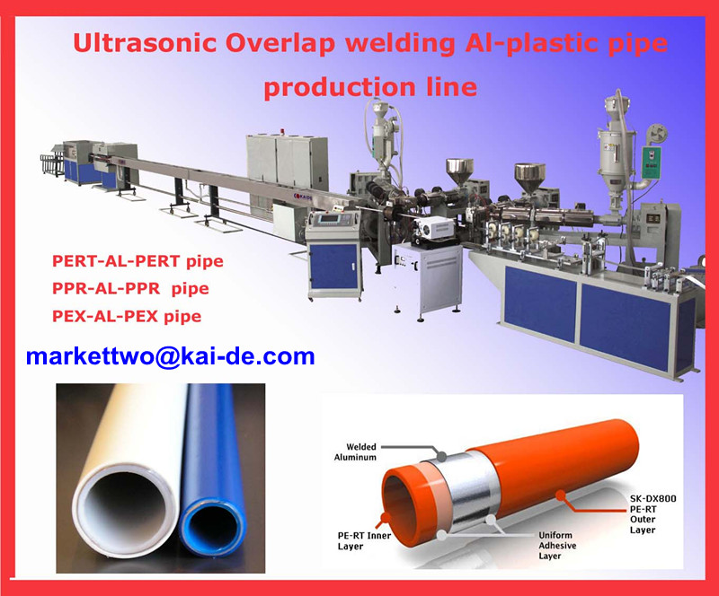 PPR-AL-PPR water sipply pipe extrusion machine(overlap welding - Image 2