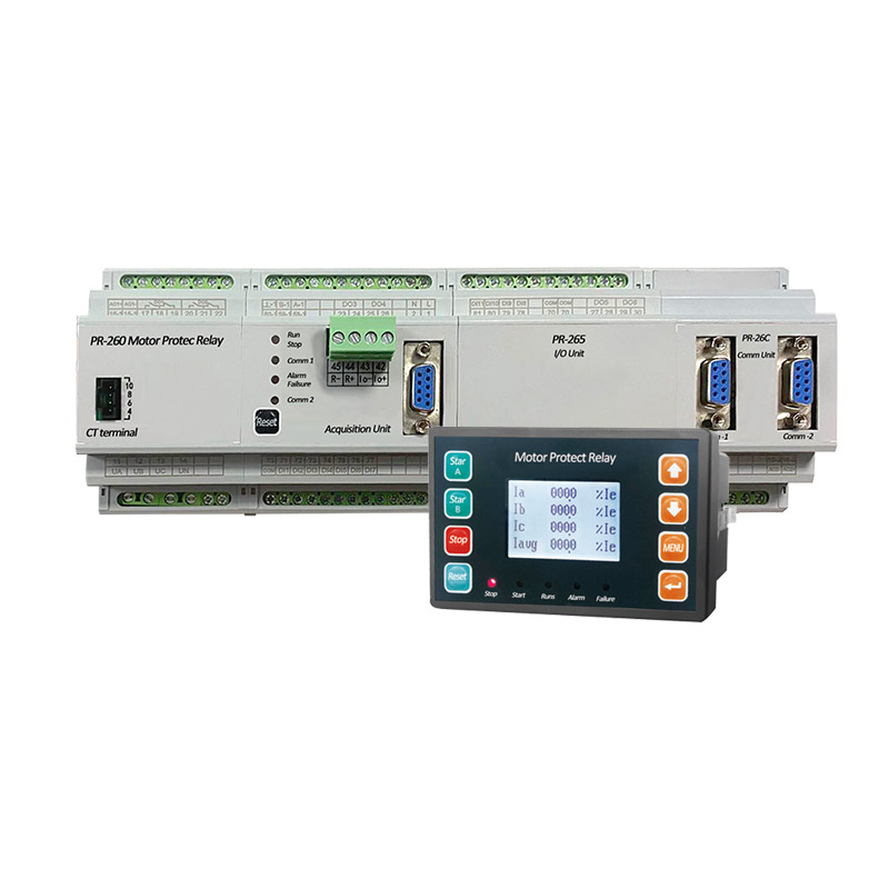 PR 265 Areva Overload Underload Intelligent Relays Motor Relay Single Phase With Leakage - Image 2
