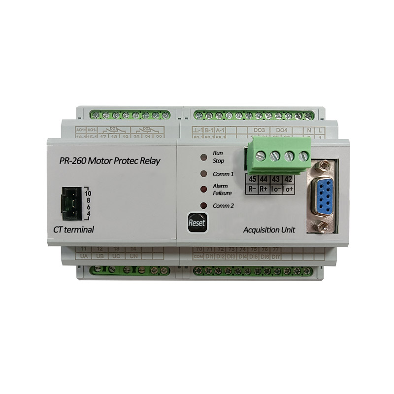 Motor Protection Relay with Overload and Underload Protection
