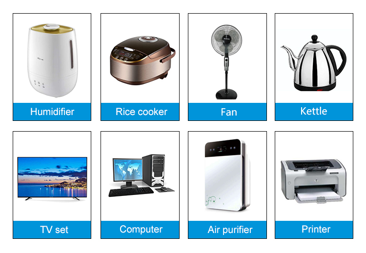 Typical appliance applications