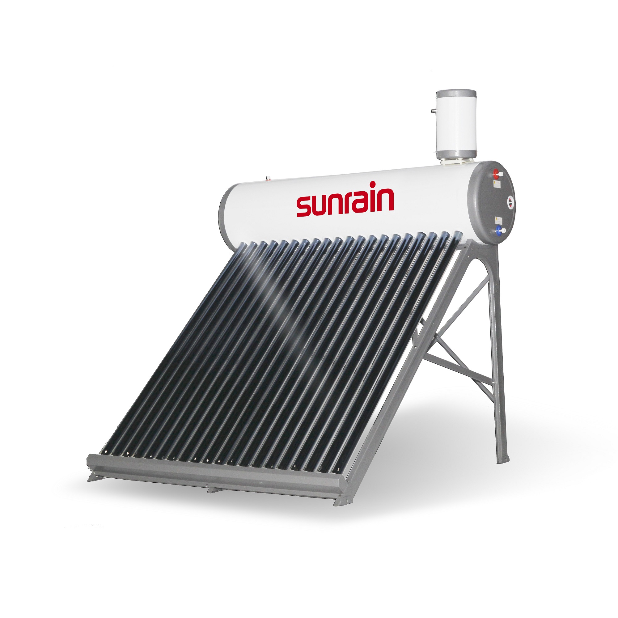 Solar Water Heater with Copper Coil Exchanger