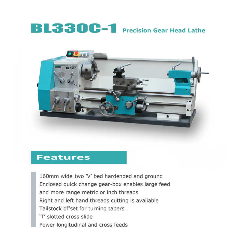 Precision Gear Head Lathe - Image 2