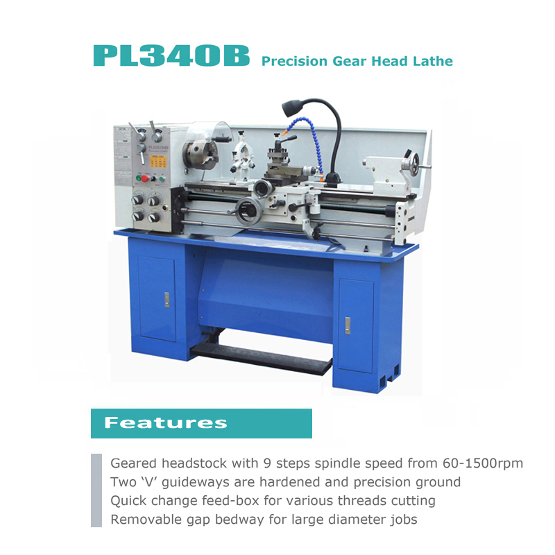 Precision Gear Head Lathe - Image 2