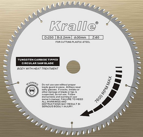 Tungsten Carbide Tipped Circular Saw Blade