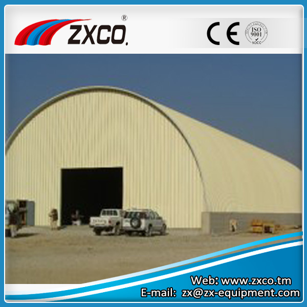 Pre-painted Span Arch Roofing Sheet Roll Forming Machine
