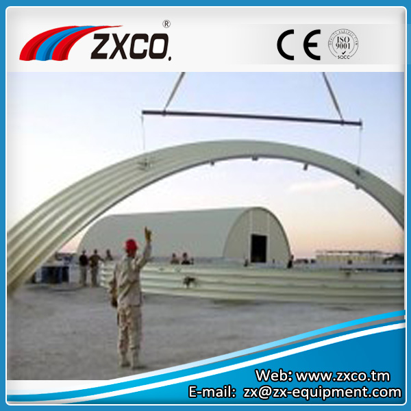 Pre-Painted Span Arch Roofing Sheet Roll Forming Machine