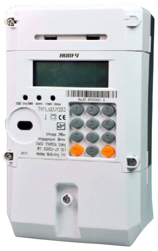 Single-Phase Keypad Prepayment Energy Meter