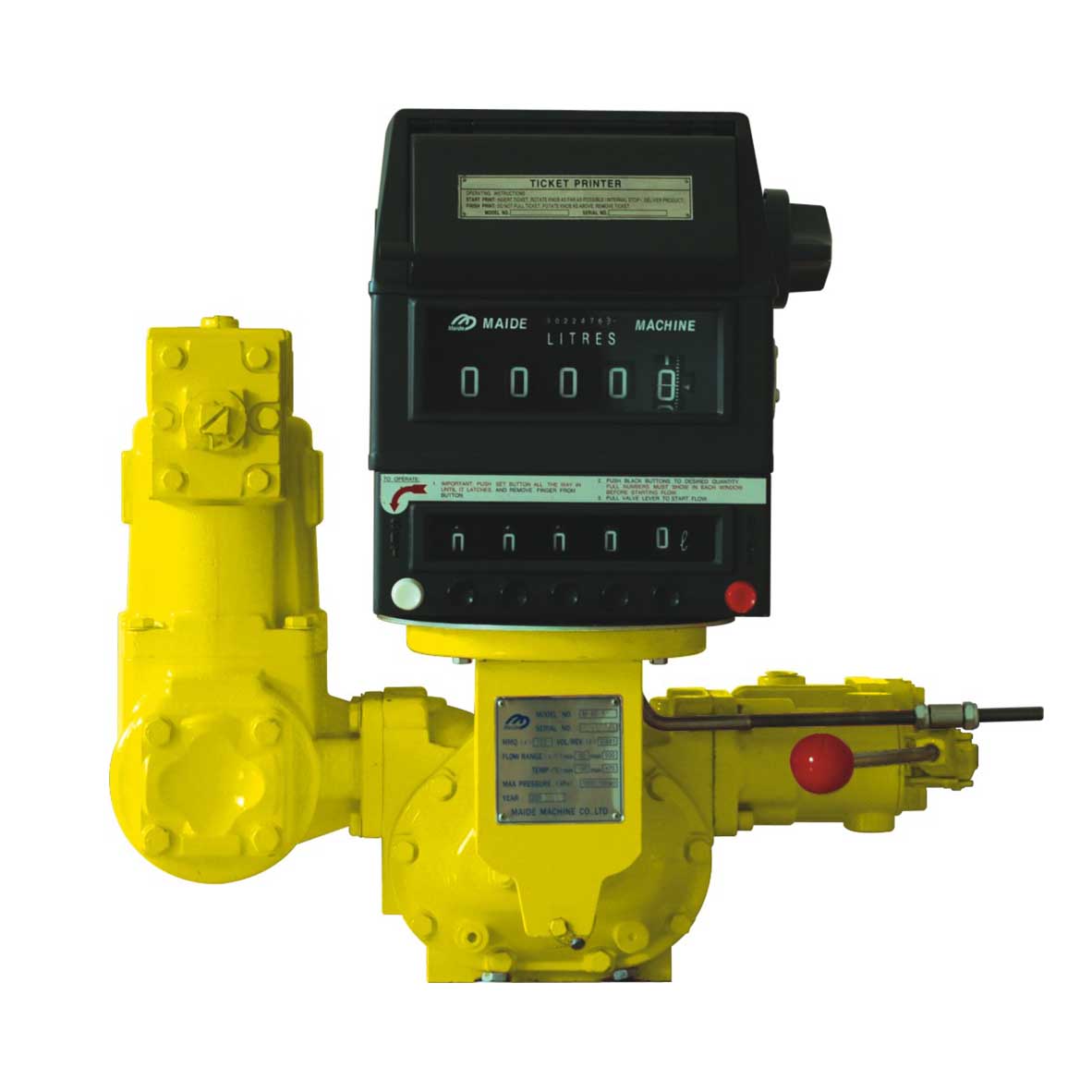 Preset flow meter with printer - Image 2
