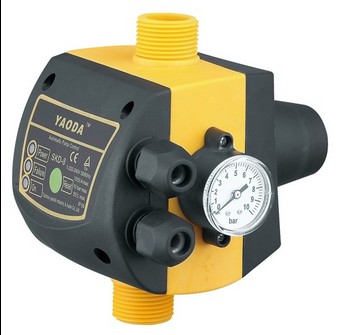 Automatic Water Pump Pressure Controller with LED Indicators