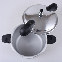 Aluminum Alloy Pressure Cooker with Safety Lock