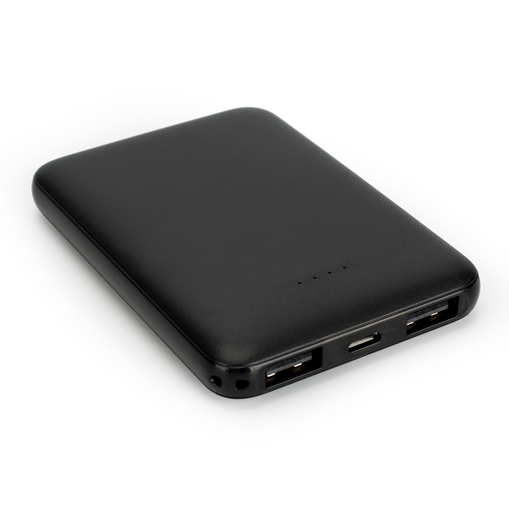 Primavox 5000mAh Portable Black Color Ultra-thin Power Bank - Image 3