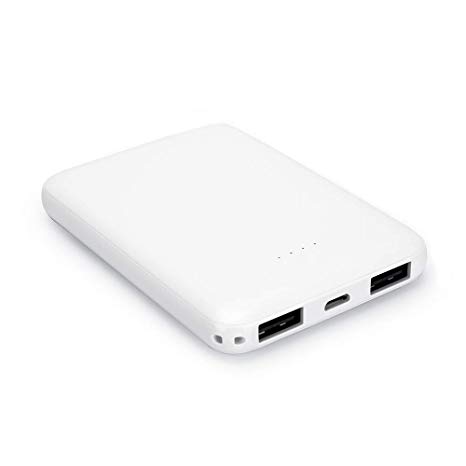 Primavox 5000mAh Portable White Color Ultra-thin Power Bank - Image 3