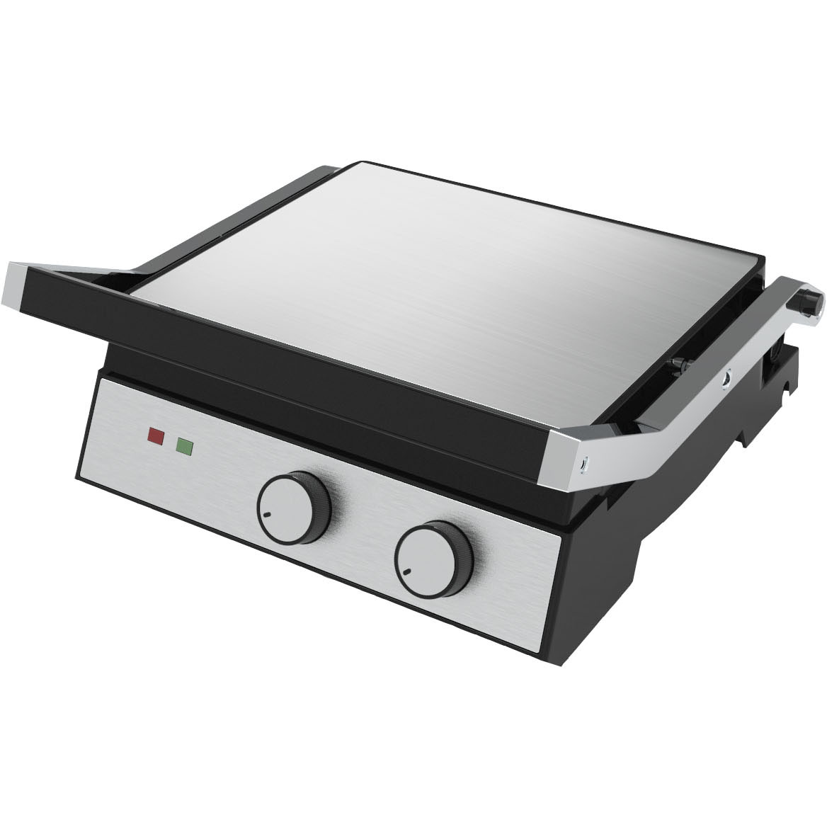 Professional 2000W Electric Vertical Contact BBQ Grill With Timer Control Knob - Image 2