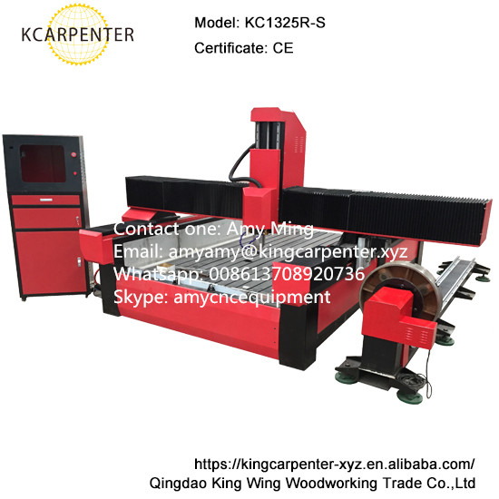 professional cnc router machinery KC1325R cnc granite engraving machine/ cutting machine for marble - Image 2