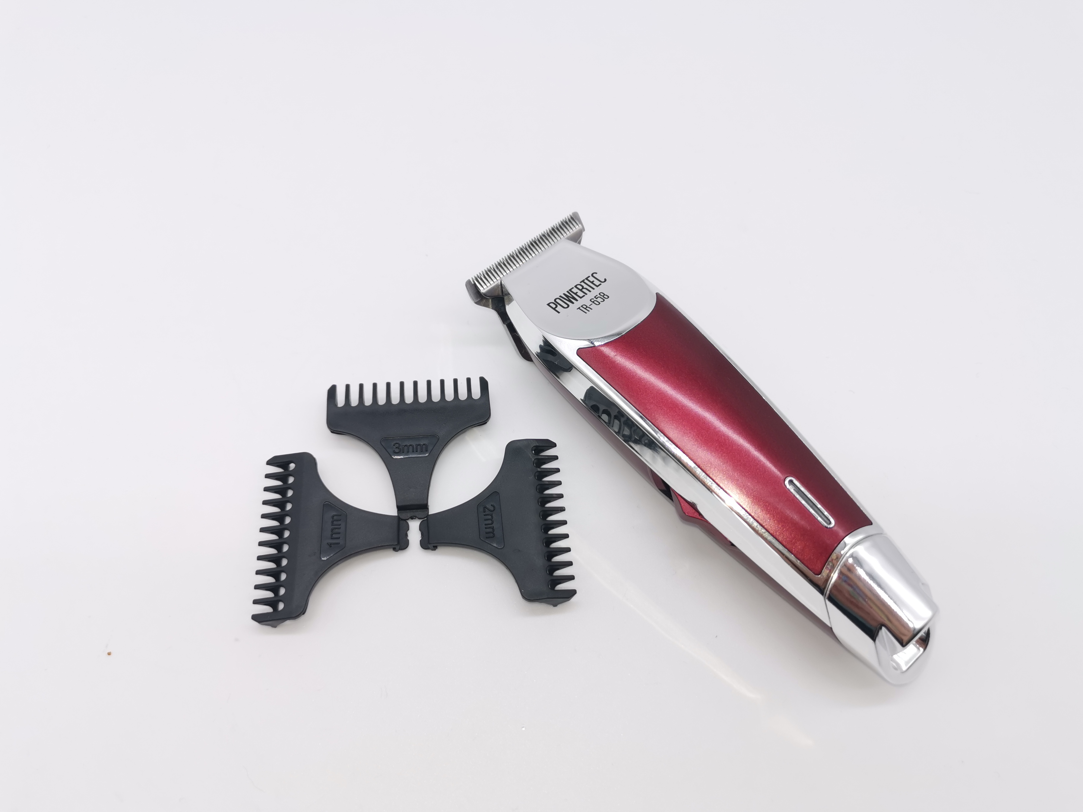Electric Hair Clipper with Comb Attachments