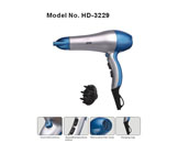 Professional Hair Dryer with Concentrator Nozzle