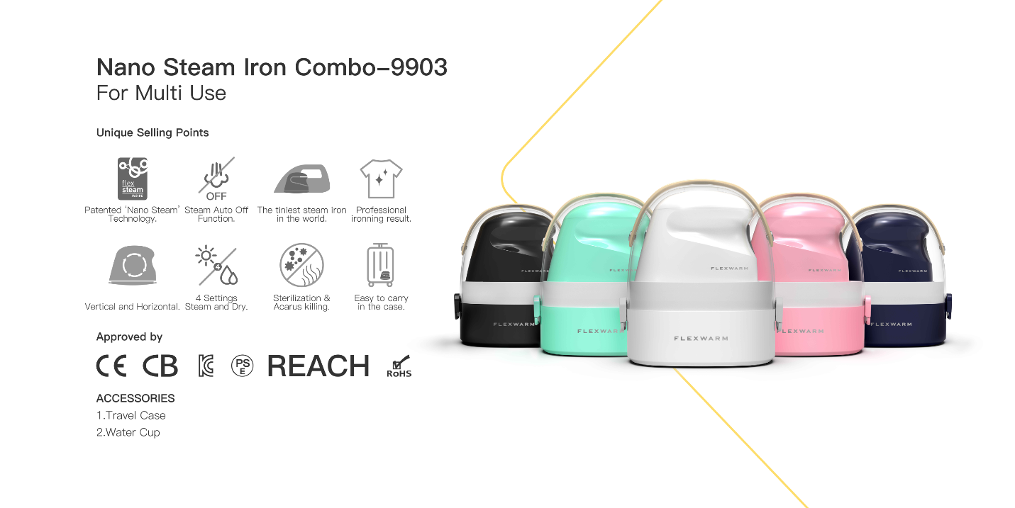 Professional Nano Steam Combo Iron - Image 2