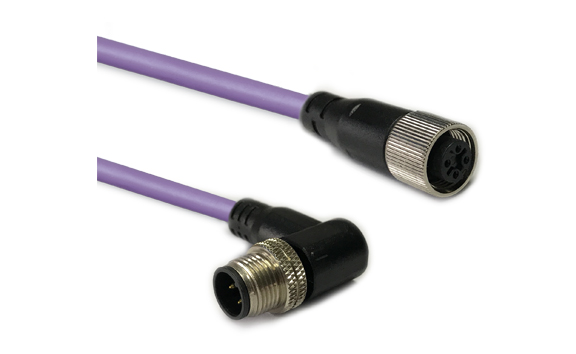 PROFIBUS-DP M12 to M12 Cable Assembly