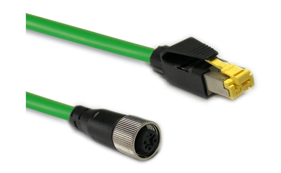 PROFINET Type A M12 to RJ45 Patch Cord