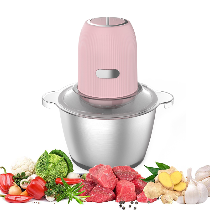 Promotion stainless steel stand hand press two speeds Meat Grinder electric - Image 2