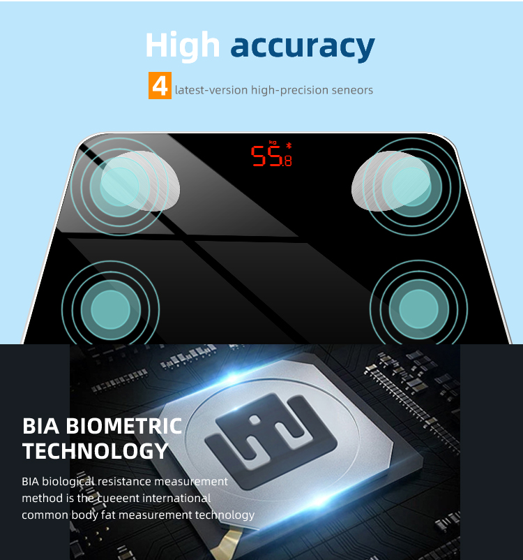 Bluetooth Smart Body Composition Scale