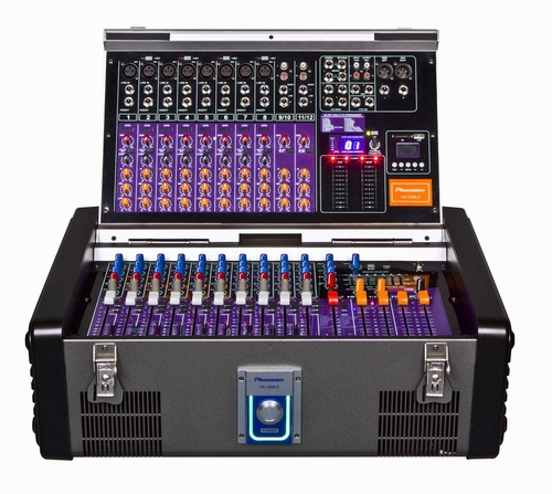 PS-1200XL 12-Ch Foldback LED Professional Power Mixer - Image 3