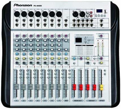 PS-800DB 8-Ch Power Mixer - Image 2