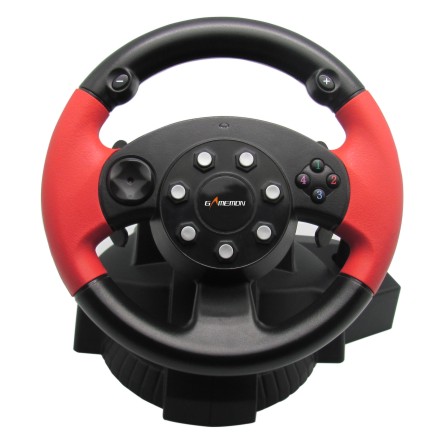 PS3/PS2/PC/XBOX360 4IN1 WIRED STEERING WHEEL WITH VIBRATION FT33D5 - Image 4