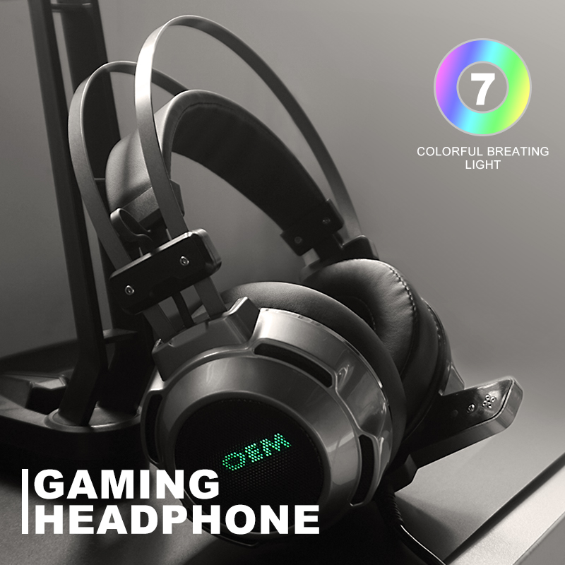 PS4 Headset -Xbox One Headset Gaming Headset with 7.1 Surround Sound Pro Noise Canceling Gaming Head - Image 2