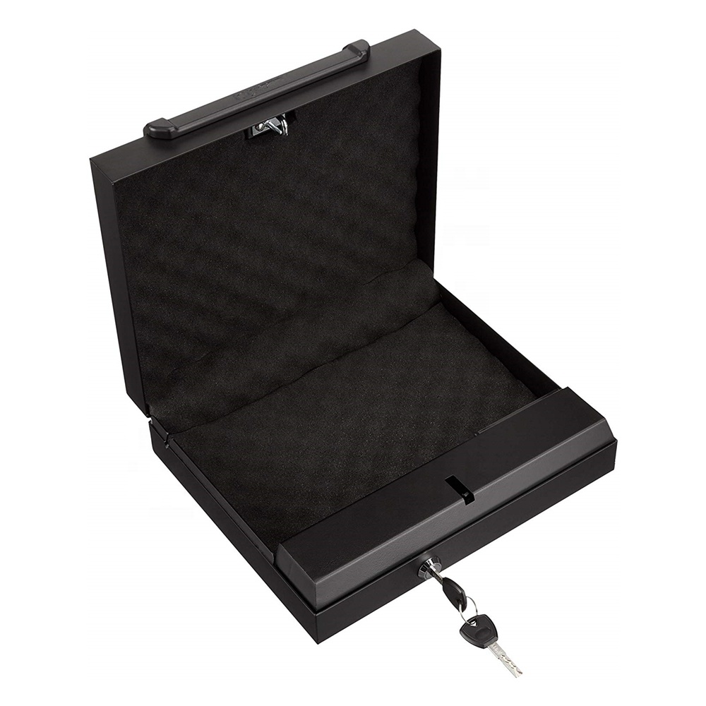PS75EF Safe For Pistols, HeaSteel Construction Small Metal Quick Access safes - Image 2
