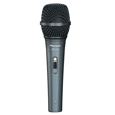 Wired Dynamic Microphone with Metal Plating