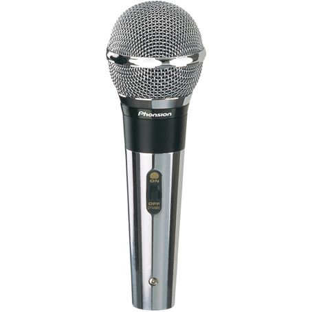 Metal Plated Wired Microphone