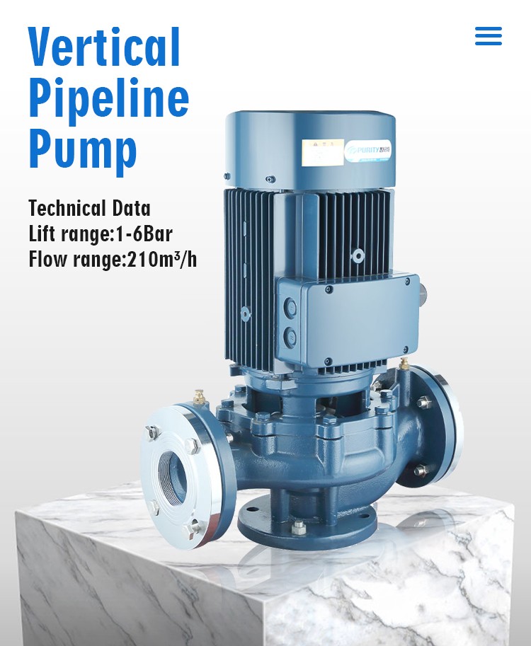 Technical overview of the vertical pipeline pump capabilities.