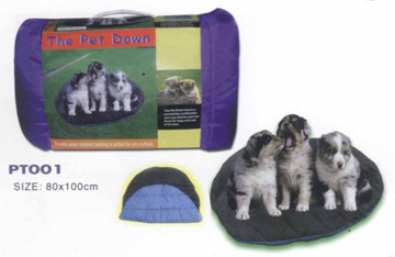 Water-Resistant Pet Bed 80x100cm