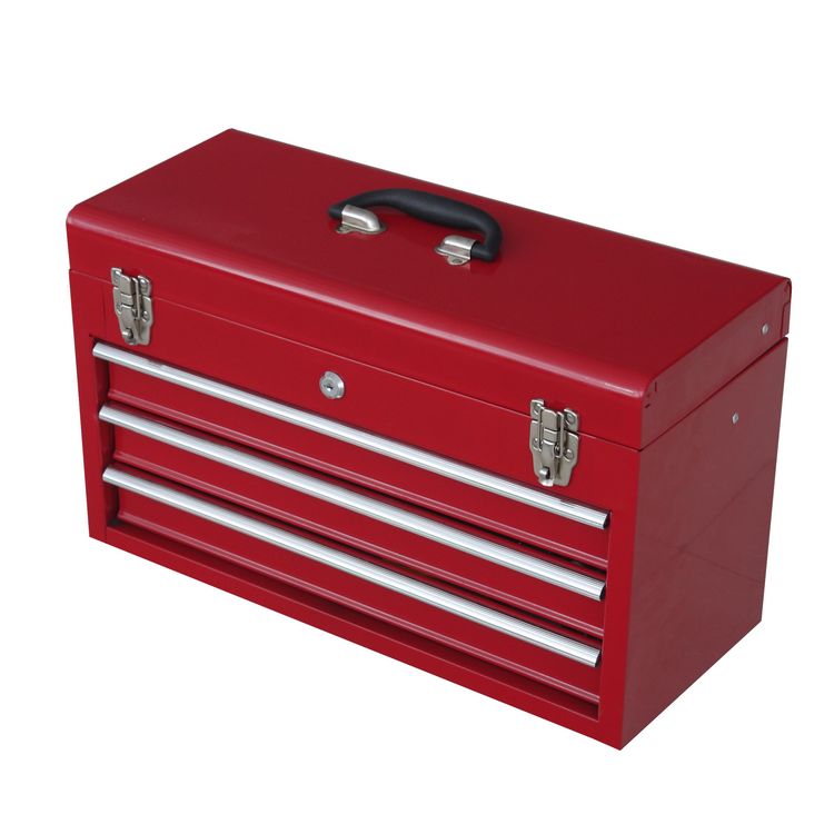 Metal Portable Tool Chest with Drawers